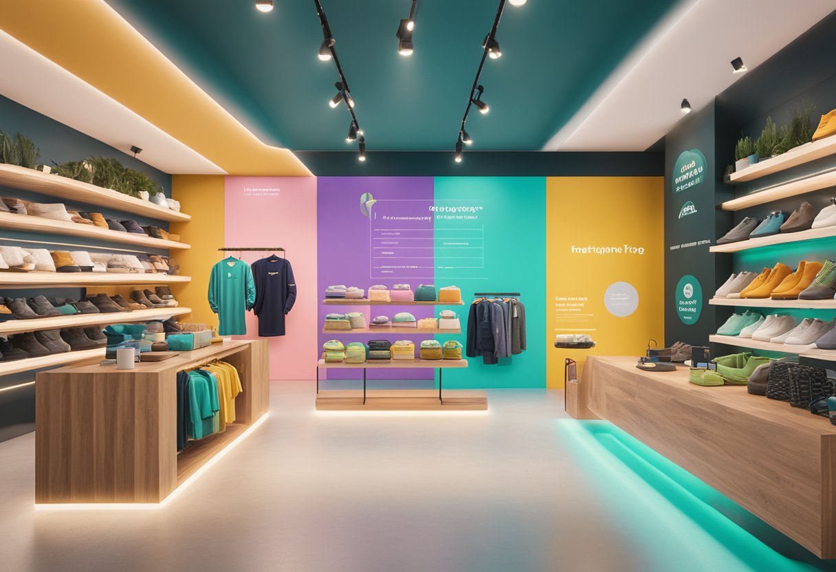 A vibrant Shopify store homepage with a sleek layout, engaging product images, and cohesive branding elements