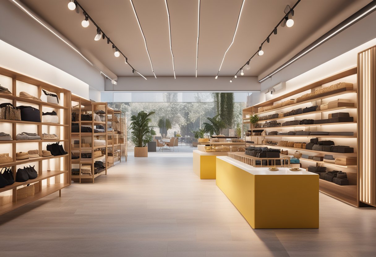 A brightly lit Shopify store with diverse products and clear navigation for all users