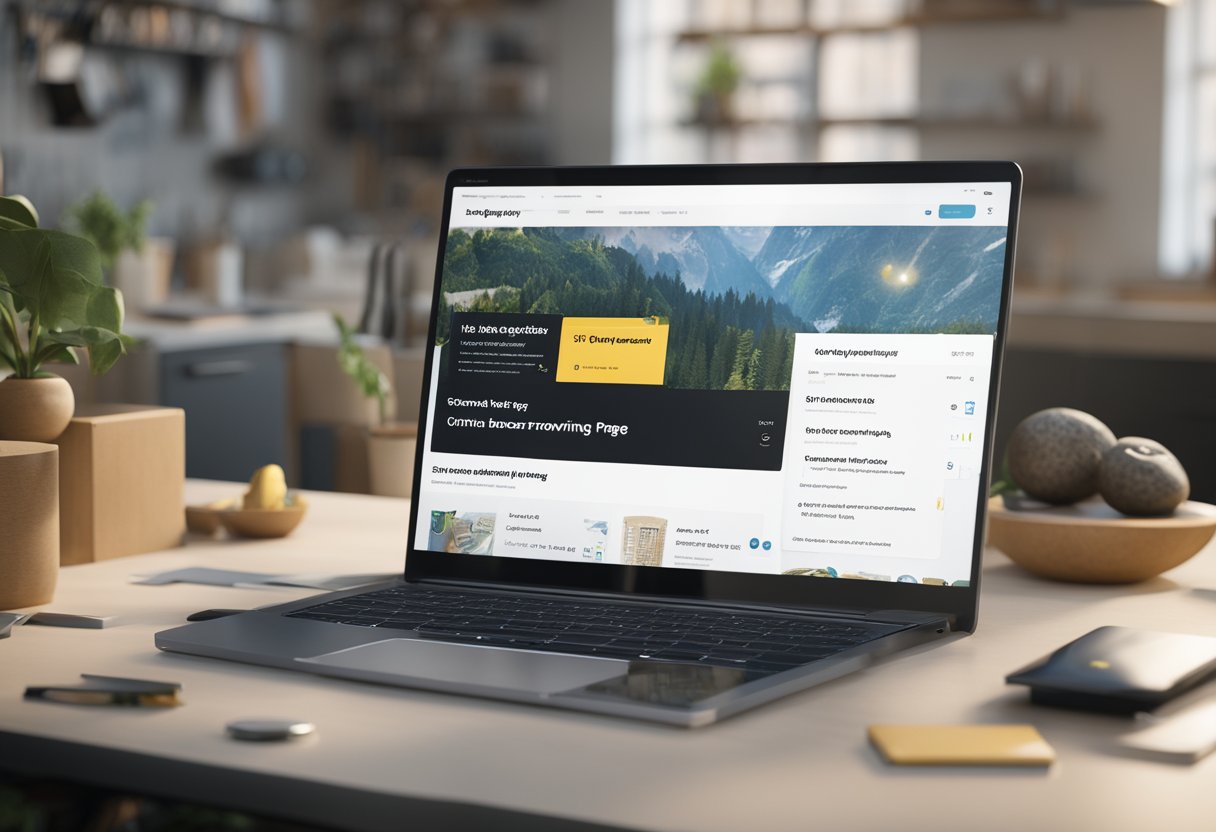 A computer screen displaying a Shopify page with personalized product recommendations based on the user's browsing history and purchase behavior